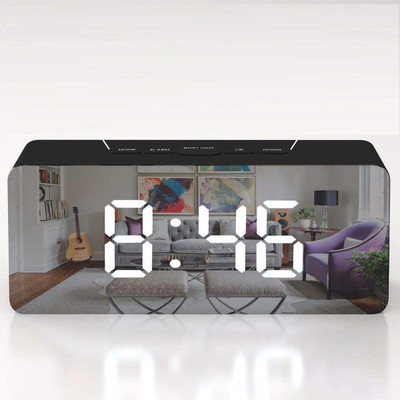Twixxle Digital Black Clock
