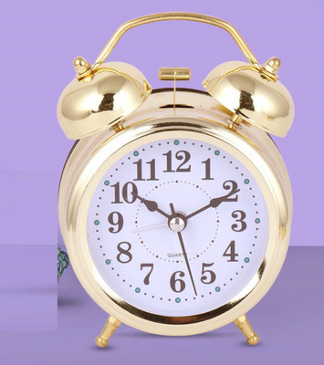 VibeX Analog Gold Clock
