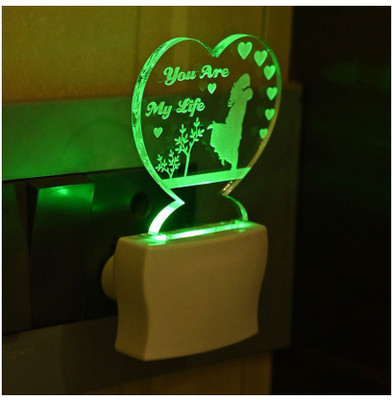 1st Time LEDNight-AT1 Night Lamp(10 cm, White)