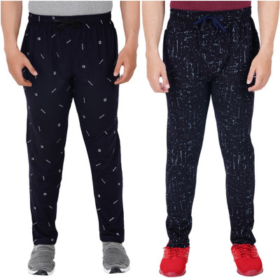 FEEL TRACK Printed Men Multicolor Track Pants