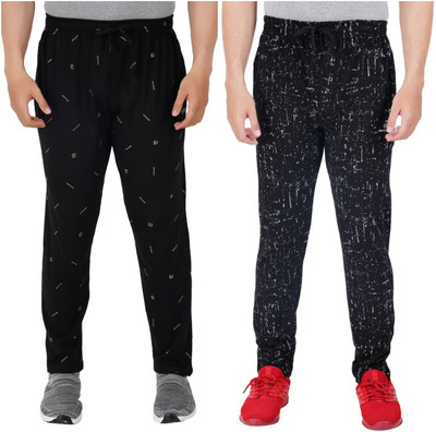 FEEL TRACK Printed Men Multicolor Track Pants