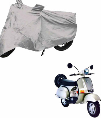 Deep products Waterproof Two Wheeler Cover for Bajaj(Chetak, Silver)