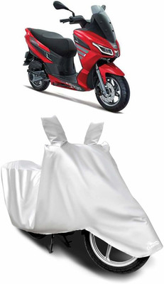 ELECTRIBLES Two Wheeler Cover for Aprilia(SR 150, Silver)