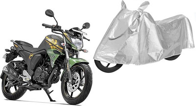 ELECTRIBLES Two Wheeler Cover for Yamaha(FZ S V3.0 FI, Silver)