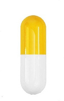 SWISS WONDER ® CIU-70 Cute Capsule Case,5 Folding Compact Pocket Umbrella Umbrella(Yellow)