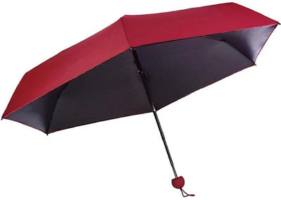 SWISS WONDER ® CIU-34 Umbrella with Lovely Capsule Case Umbrella(Red)
