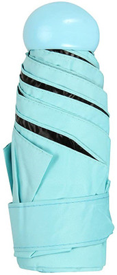 SWISS WONDER ™ GAU-41 Mini Folding Compact Pocket Umbrella Umbrella(Blue)