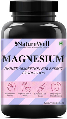 Naturewell Magnesium Complex Supplement with Magnesium Glycinate Advanced(60 Capsules)