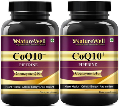 Naturewell COQ-10 (A Bio Enhanced Cellular Energy) Pro(2 x 60 Capsules)