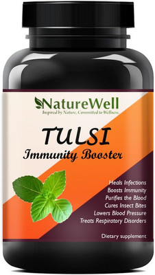 Naturewell Tulsi Capsules for Men & Women to Boost Immunity Advanced(60 Capsules)
