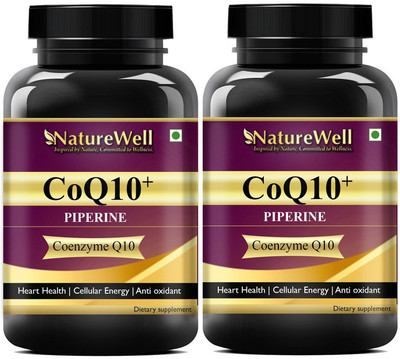 Naturewell COQ-10 (A Bio Enhanced Cellular Energy) Ultra(2 x 60 Capsules)