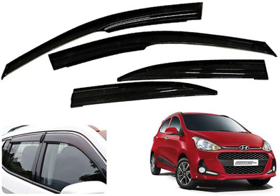 Kilonk For Front, Rear Wind Deflector(Tinted HYUNDAI i10 Active)