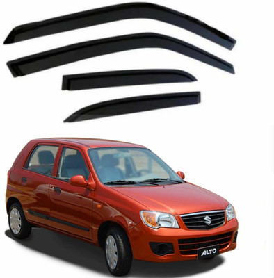 Kilonk For Front, Rear Wind Deflector(Tinted Maruti Alto K10)