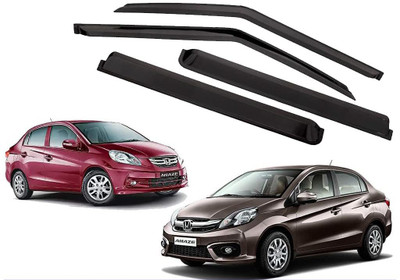 Kilonk For Convertibles Front, Rear Wind Deflector(Tinted Honda Amaze)