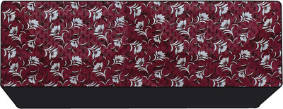 Star Weaves Air Conditioner  Cover(Width: 106 cm, Maroon)
