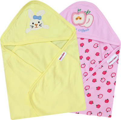 Kinder And Tender Cotton 160 GSM Bath Towel Set(Pack of 2)