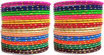 Soniaa Creation Metal Bangle Set(Pack of 48)