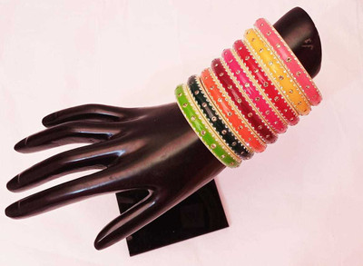 JSD Plastic Bangle Set(Pack of 16)
