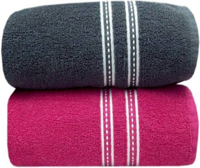 RadhaTex Cotton 300 GSM Bath Towel(Pack of 2)