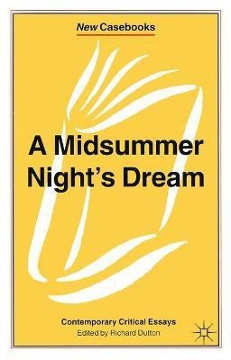 A Midsummer Night's Dream(English, Paperback, unknown)