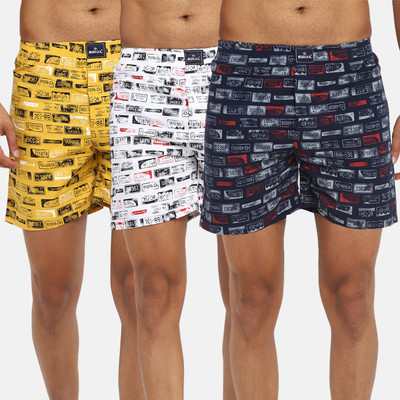 BUKKL Printed Men Boxer
