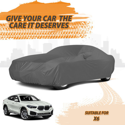 Drivo Car Cover For BMW X6 (With Mirror Pockets)(Grey)