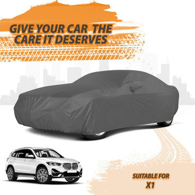 Drivo Car Cover For BMW X1 (With Mirror Pockets)(Grey)