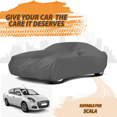 Drivo Car Cover For Renault Scala (With Mirror Pockets)(Grey)