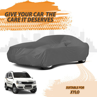 Drivo Car Cover For Mahindra Xylo (With Mirror Pockets)(Grey)