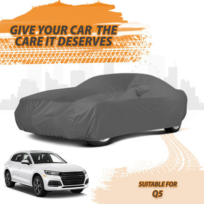 Drivo Car Cover For Audi Q5 (With Mirror Pockets)(Grey)