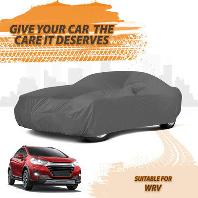 Drivo Car Cover For Honda WRV (With Mirror Pockets)(Grey)