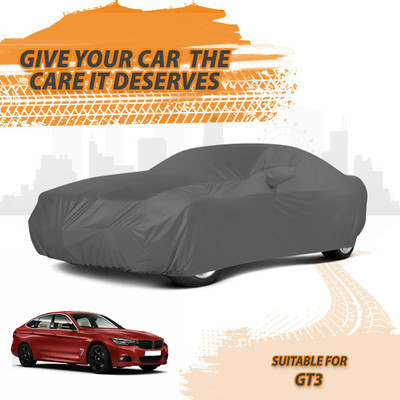 Drivo Car Cover For BMW 3 Series GT (With Mirror Pockets)(Grey)