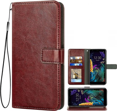 GoPerfect Flip Cover for Oppo Reno6 Pro 5G /Reno 6 Pro 5G |Leather Finish|Card Pockets Wallet & Stand(Brown, Magnetic Case, Pack of: 1)