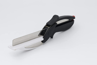 SWISS WONDER 309-2 In 1 Kitchen Knife And Chopping Board Vegetable Slicer(1 x Clever Cutter)