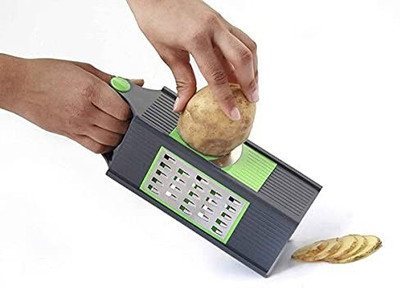 SWISS WONDER Vegetable & Fruit Grater & Slicer(1 x 4 in 1 Slicer and Grater Chopper)