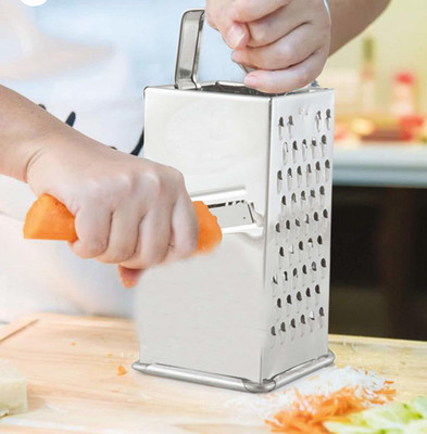 SWISS WONDER VII -1021-Vegetable Grater Slicer Chopper with Handle Vegetable Grater(1 x 5in1 Grater and Slicer with 4 Sides)