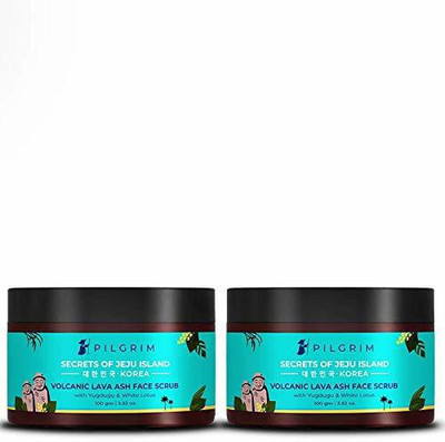 Pilgrim Face Scrub for De Tan,(2 Items in the set)