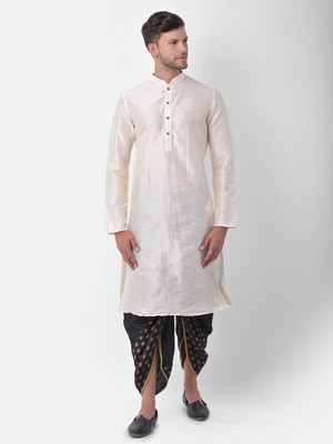 DEYANN Men Kurta Dhoti Pant Set