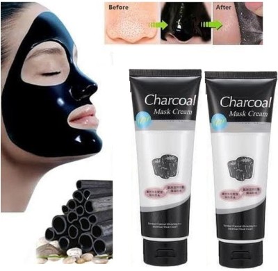 Latixmat Best Charcoal Peel Off Face Mask for Acne and Wrinkles(260 ml)