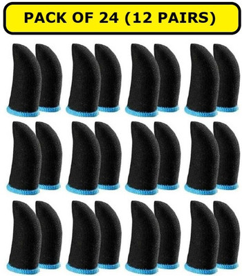 KeepMeSafe Finger Sleeves for Mobile Gaming Finger Sleeve(Pack of 24)