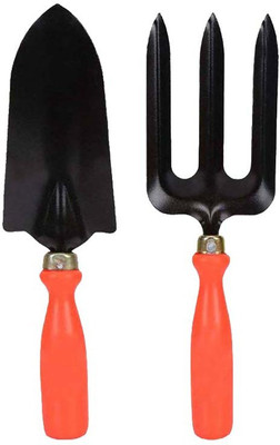 ERIN Gardening Tool Set pack of 2 Pcs contains Hand Shovel & Hand Fork Garden Tool Kit(2 Tools)