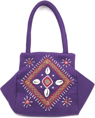 SriShopify Women Purple Hand-held Bag