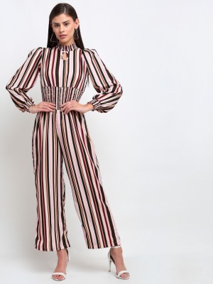 Emeros Striped Women Jumpsuit