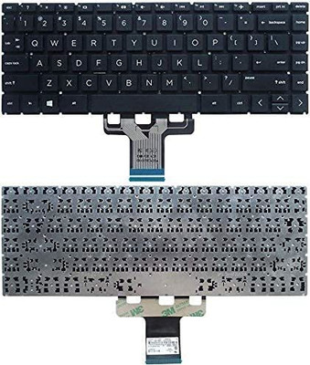TechSonic Keyboard for 14-cd0046tx / 14-cd0047tu / 14-cd0047tx / 14-cd0048tu / 14-cd0048tx Laptop Keyboard Replacement Key