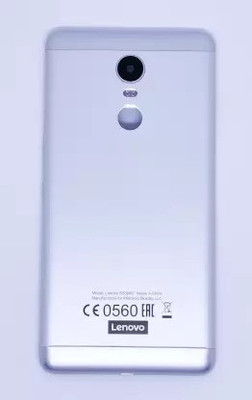 SPAREWARE LENOVO K6 NOTE Back Panel(SILVER)
