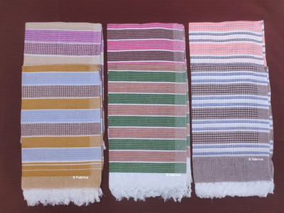 G Fabrics Cotton 148 GSM Hand Towel Set(Pack of 6)