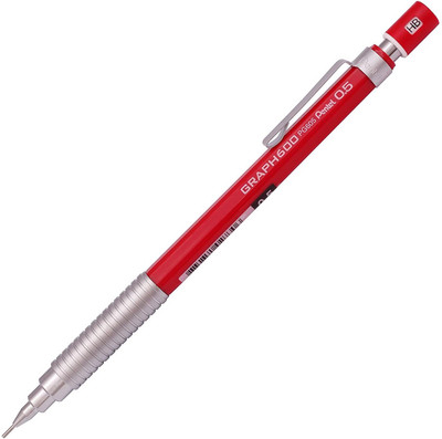 Pentel Arts Mechanical GRAPH-600 0.5mm Pencil(Red)