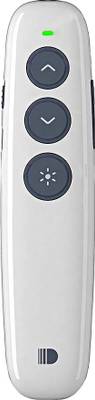 MAXBELL DSIT007 Rechargeable Wireless Laser Pointer Powerpoint Clicker Remote Control Pen RF 2.4GHz Presenter  (White)