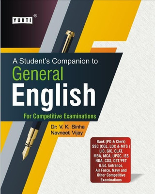 Yukti A Student's Companion To General English For Competitive Examinations Hindi-English Book(Paperback, Yukti Publications)