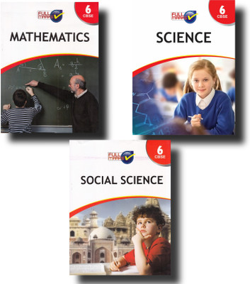 Full Mark Mathematics, Science, Social Science Class 6 Cbse 2022(Paperback, Full mark)